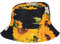 Byos Unisex-Hut, trendig, wendbar, leicht, bedruckt, verstaubar, Outdoor, Hearty Sunflower Black, Einheitsgröße