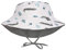 LÄSSIG Splash & Fun Baby und Kleinkind Sonnenhut Fischerhut mit UV-Schutz Crocodile White 50/51 19-36 Monate