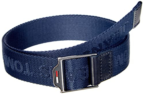 Tommy Jeans Damen TJW ESS WEBBING BELT AW0AW11861 Gürtel, Blau, 80