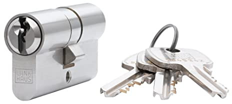 Winkhaus keyOne X-pert Profil-Doppelzylinder Zutrittsorganisation, Schließsystem im Normalprofil Türzylinder Schließzylinder Zylinder Einzelschließung - in verschiedene Längen (40/60)