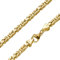 SchmuckForever Vergoldete 5mm Königskette 925 Silber massiv - Länge Wählbar - Gold Vergoldet - Collier Halskette oder Armband (20)