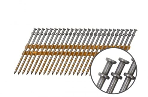 Streifennägel Schalungsnagel 33x58/70mm glatt blank 20° Duplex passend für Tjep FH21/90 Hikoki NR3675DD