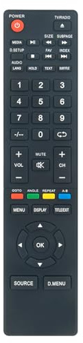 QT3010D20 - Telecomando di ricambio adatto per QBell 4K Smart UHD LED HDTV TV QT3010D20 8801/ QT3010D22 8802