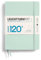 LEUCHTTURM1917 370343 Notizbuch Medium (A5) 120 g/m² Paper Edition, Hardcover, 203 nummerierte Seiten, Mint Green, blanko