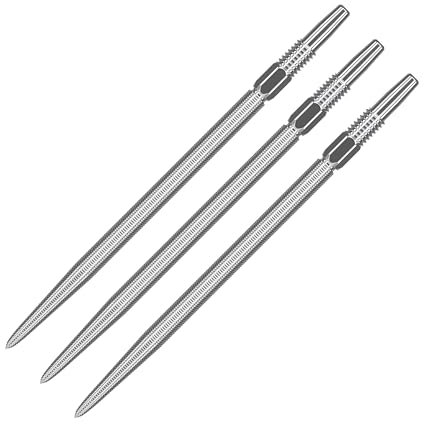 Target Darts Swiss Points, Nano Swiss Point Dartspitzen (3er Pack Spitzen) 40MM, Silber | Wechsel Dartspitzen, Profi Dart Zubehör