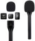 WIBOND Mic Holder for DJI Interview Go Handheld Wireless Microphone Stand for DJI Mini/2, Microphone Adaptor with Mic Cover Foam Compatible for Rode Wireless Go and DJI Mini /2