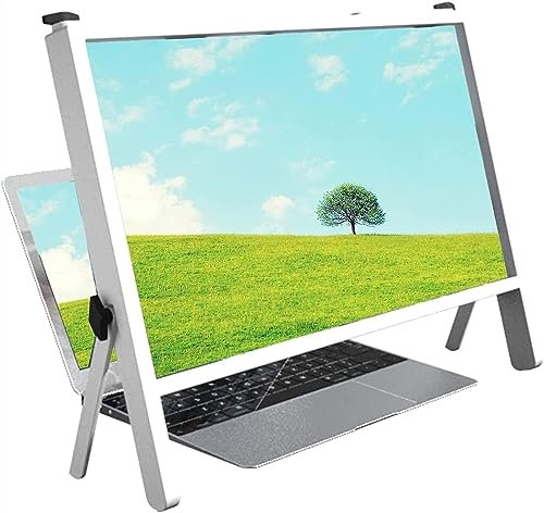 LoiYtrd Tablet Screen Magnifier Laptop Screen Magnifier Desktop Screen Magnifying Glass,22 Anti Blue Light Laptop Screen Protector Holder,Compatible HD Screen Magnifier