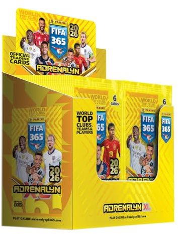 Panini FIFA 365 Adrenalyn XL™ 2026 Trading Cards - Box mit 50 Packs