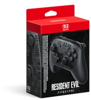 Nintendo Switch 2 Pro Controller edizione speciale Resident Evil Requiem