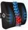 Samsonite SA5243 - Ergonomic Lumbar Support Pillow - Helps Relieve Lower Back Pain - 100% Pure Memory Foam - Improves Posture - Fits Most Seats - Breathable Mesh - Washable Cover - Adjustable Strap