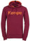 Kempa Herren Graphic Hoodie Sweatshirt, deep rot, S