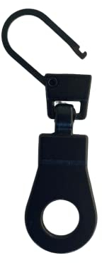 Telliswelt 1 Zipper 4cm schwarz metall Reparatur Ersatz Reißverschluss Verschluß leicht zu tauschen