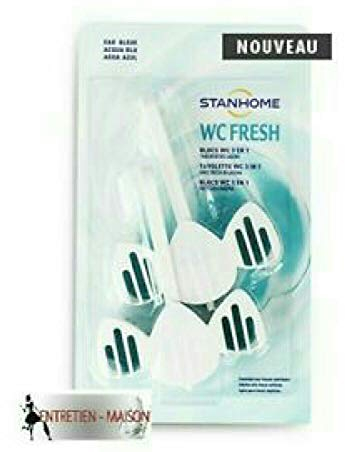 STANHOME: WC Fresh Lot de 2 tablettes WC (3 en 1)