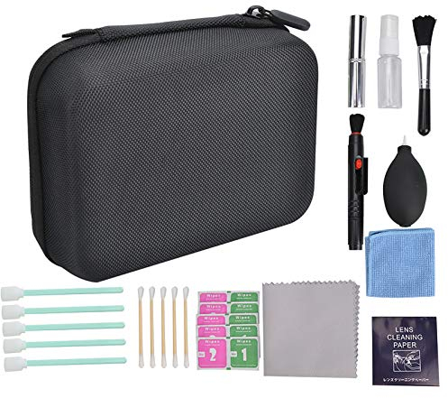 Holdfiturn Professional Camera Lens Cleaning Kit for Optical Lens and Digital SLR with Storage Box including Cleaning Pen Air Blower Brush Spray