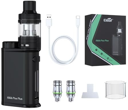 Eleaf iStick Pico Plus mit Melo 4S - E-Zigaretten Set - maximal 75 Watt - 4 ml Tankvolumen - Farbe: schwarz