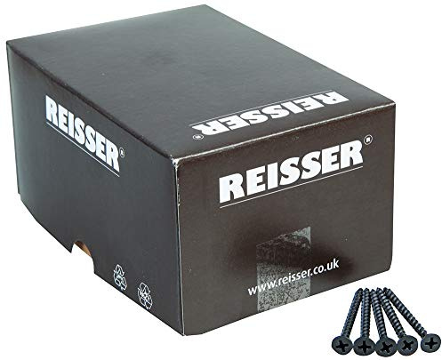 Schnellbauschrauben – Schwarz 3,5 x 32 mm (1000) | Schrauben selbstschneidende Befestigungen / Hardware, Rigipsschrauben, Stellschrauben, 1000 Stück – DWSB35032-8
