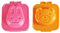 Ruluti Hard Boiled Egg Mould 2pcs Cartoon Cute Boiled Eggs Mold Mould Pan Cooking Diy Tools Kitchen Bento Accessories for Kids