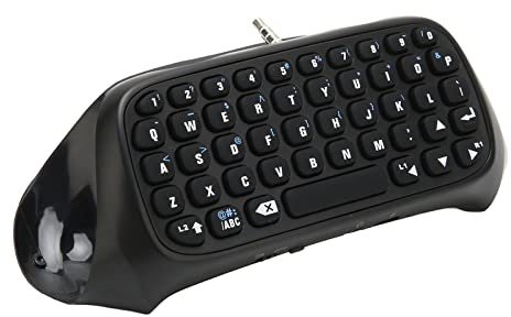 Cuifati Kabelloses 2,4-G-Chatpad für -Controller, Bluetooth-Tastatur, Eingebauter Lautsprecher, Stabiler Tragbarer BT3.0-Gamepad-Joystick-Nachrichten-Chatpad-Adapter