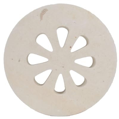 Griglia di aerazione e ventilazione in Pietra Leccese per tubo ø 100mm 120mm 150mm uso interno esterno con rete alluminio anti insetti e trattamento idrorepellente TUTTE LE MISURE GRPL006 MONTEDURO