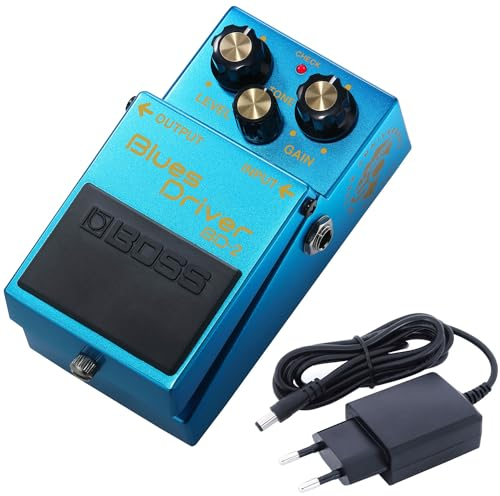 Boss BD-2 Blues Driver 50th Anniversary Edition + keepdrum 9V Netzteil