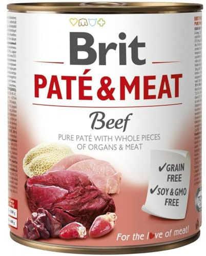 Brit Nassfutter Pastete & Meat Truthahn Rindfleisch 800 g