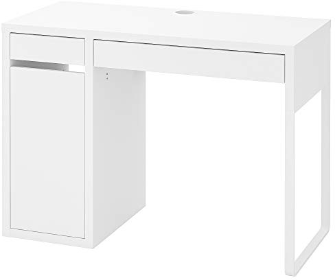Generisch MICKE Schreibtisch, 105x50 cm, Weiß