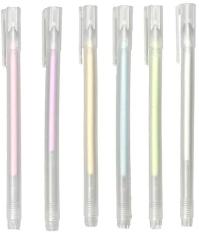 Dreuhuing Glue Pens for Scrapbooking,Easy Control Precision Quick-Dry Scrapbook Glue Pen - 6x Quick Dry Glue Pen, Ball Point Glue Pen for Paper Crafts Supplies Handmade Stationery School Craft