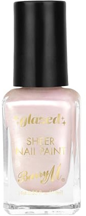 Sheer Glazed Nail Paint - Playful Pink by Barry M