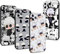 4 Stück Handyhülle für iPhone 11 Pro Hülle 5.8'', Anime Motiv Gojo Satoru Itadori Yuji Manga Muster Schutzhülle Jungs Case Schutz der Linse Design Silikon TPU Cover Stoßfest, Schwarz1