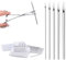 XPEX 25 Stück Piercing Nadeln, 12G 14G 16G 18G 20G Edelstahl Einweg Sterile Piercing Nadeln Für Nase Septum Ohr Bauchnabel/Brustwarze Zunge/Lippen/Augenbrauen(5Größe)