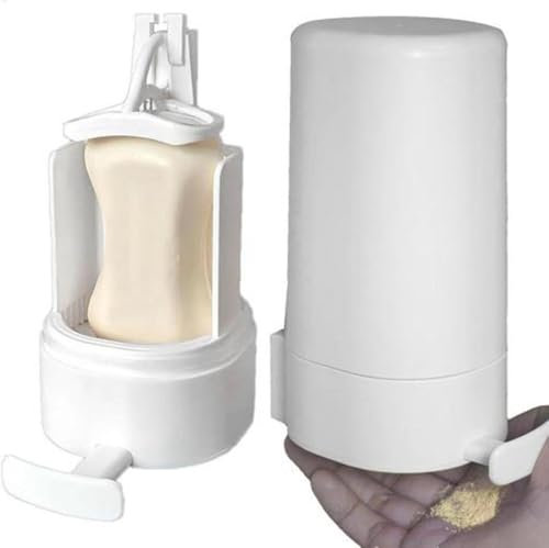 Moulin à savon, distributeur de savon solide, râpe, distributeur de savon, râpe, distributeur de savon, broyeur à savon, râpe pour salle de bain