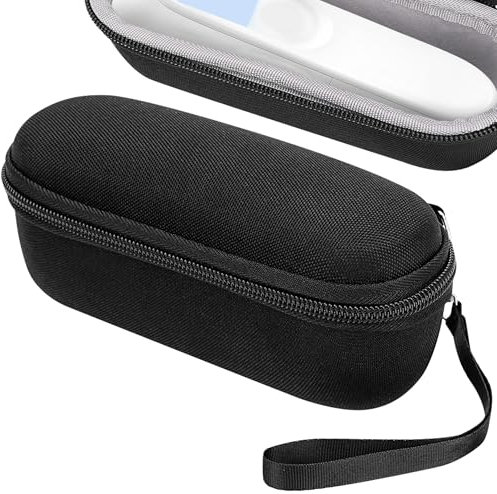 TOCCOOL Thermometer Storage Bag - Protective Case for Digital Ear & Forehead Thermometers Box, Durable EVA Organizer for Home, School, and Hospital Use (Black, Shockproof/Waterproof)