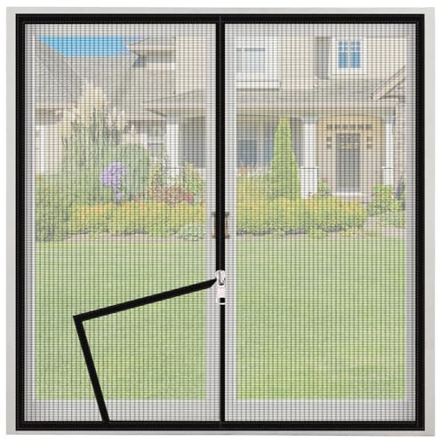 Fliegengitter Fenster ohne Bohren, Insektenschutz Fenster mit Klettband & Zipper, Selbstklebender Fliegengitter Dachfenster, Mückenschutz Fenster für Alle Fenster Dachfenster (B -130 * 150cm)