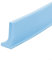 Barriera in silicone per doccia e bagno, 1 m, colore: blu