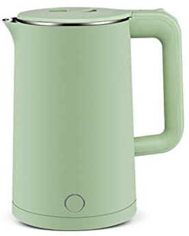 Bollitore Elettrico da Cucina in Ceramica, per tè, caffè, zuppa, Cambio Colore/Verde, spegnimento Automatico, ebollizione Rapida e Porcellana da 1,2 l, Fa bollire l'acqua Velocemente