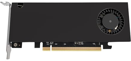 Abovetop - Scheda grafica GeForce RTX 4070, 8 GB, GDDR6, slot singolo, basso profilo, PCIe x16, 128-bit, DLSS 3, per Mini PC Workstation