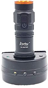 Vortex TX100 Emergency Rechargeable 3 LEDs Home Safety Charging Dock 7/24 Dual Switch Magnetic Base Up to 520 Lumen Dimming Portable Handheld Traffic Wand Tripod Compatible Powerful EDC Flashlight