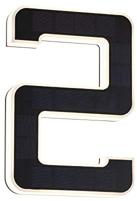 Paulmann Outdoor Solar Hausnummer 2 3000K IP44 Akk