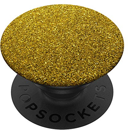 Gold PopSockets PopGrip: Swappable Grip for Phones & Tablets