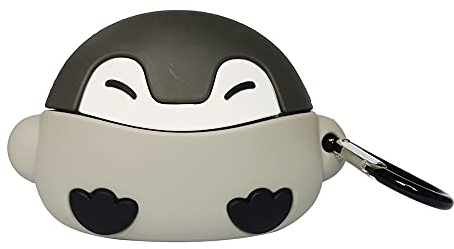 Kompatibel mit AirPods Case Pro Pinguin, Niedliche 3D Cute Cartoon Silikon Hülle Schutzhülle Pinguin, Kinder Teenager Jungen Mädchen Frauen für AirPods Case Cover(Pinguin)