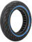 G.V.SHOP® 1 x Vollgummiräder 10 x 2,5 Zoll 36 mm Reifen für Elektroroller, Xiaomi, Ducati, Lexgo, Vivobike S2, rutschfest, Vollgummi 60/70 6.5 (Blau 1pcs)