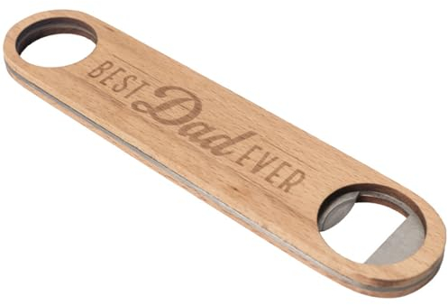 Splosh Wooden Bottle Opener for Dad - Personalised Gift for Men on Special Occasions