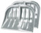 KADAX Schneespaten, 49 cm breit, Schneeschaufel ohne Stiel, Schneeschieber, Schneeräumer, Kunststoffschneeschaufel, Schneeschippe (2, Silber mit Alukante)