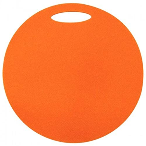 Runde Schaumstoffmatte für Wandern und Camping - Orange