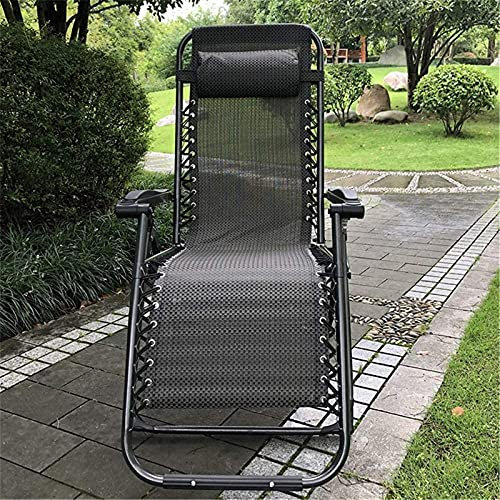 Leichter klappbarer Liegestuhl, faltbare Sonnenliegen, Liege, Strand, Terrasse, Garten, Camping, Outdoor, 177 x 68 x 113 cm, Sonnenliege, Gartenstühle (Color : As Showd Size : 177 x 68 x 113 cm) The
