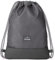 Johnny Urban Turnbeutel Damen & Herren Grau - Blake - Sportbeutel für Alltag, Festival, Sport - Rucksack Beutel mit Kordelzug - Wasserabweisend