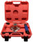 BRRIDE 10T Hydraulik Radnaben Werkzeug Hydraulischer Antriebswellen Ausdrücker handbetätigt Radnaben Abzieher Radnabenabzieher (Rot)