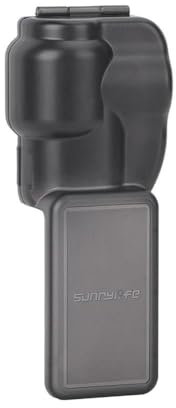 Sunnylife Coque de protection pour appareil photo DJI Osmo Pocket 3 - Coque de protection d'écran Pan en silicone - Tête de poche pour objectif 3