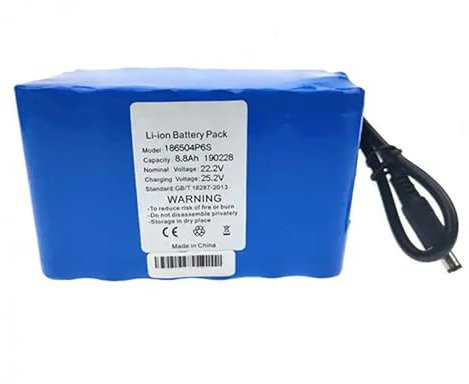 Acidif Stage Lighting Batteria 18650 6S4P 22.2V 8800mAh 8.8Ah 24v per Showtec eventspot 1800 Q4 LED Light