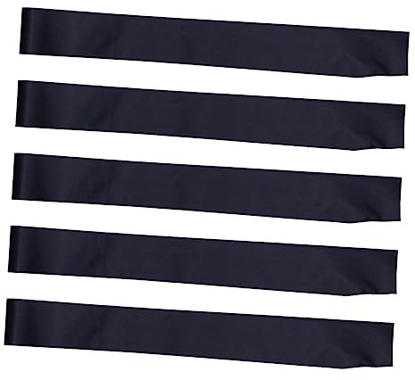 GALPADA 15stücke Teiliges Schwarze Schärpen Unbedruckte -schärpen Für Feiern Elegant Für Abschlussfeiern Tanzpartys Und Fotorequisiten Vielseitig Und Tragbar